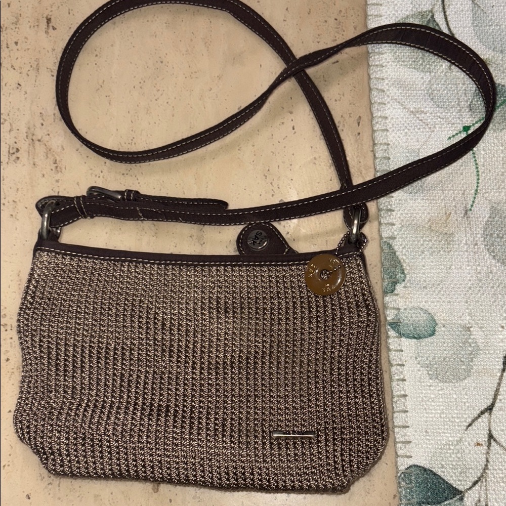 The Sak Elegant Brown Crossbody Bag